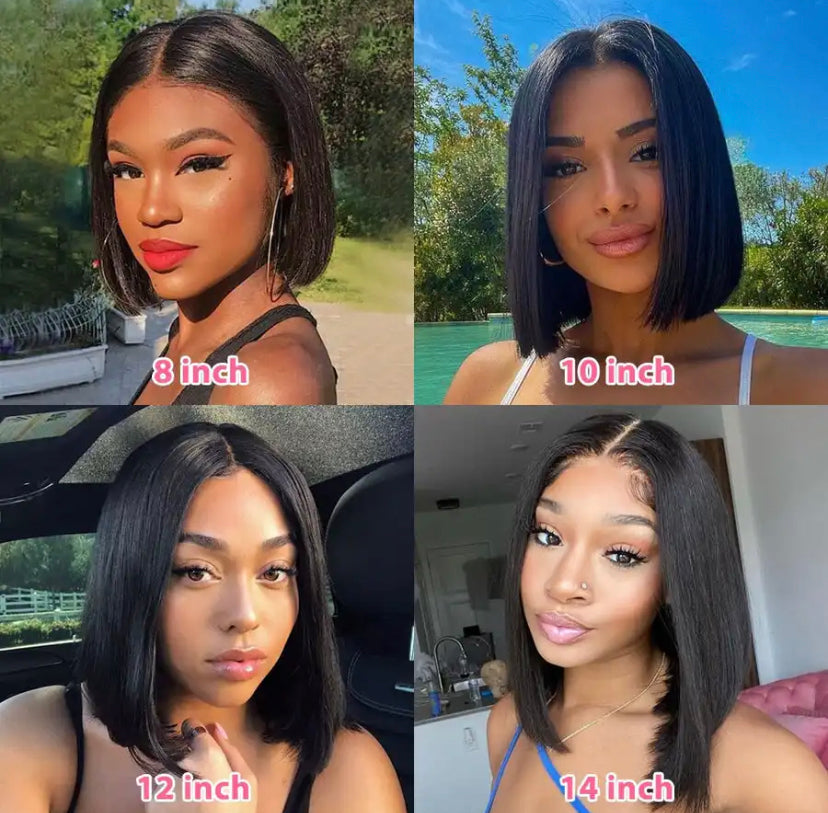 Straight bob wig