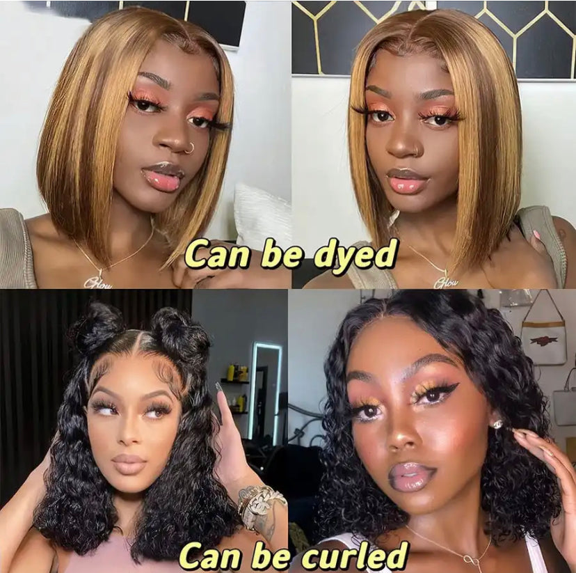Straight bob wig