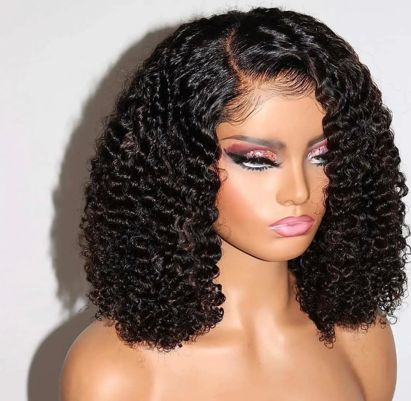 curly bob wig