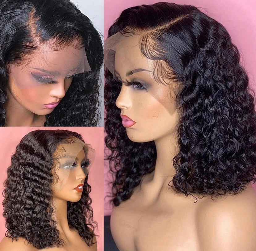 curly bob wig