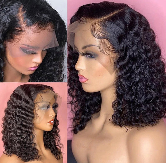 curly bob wig