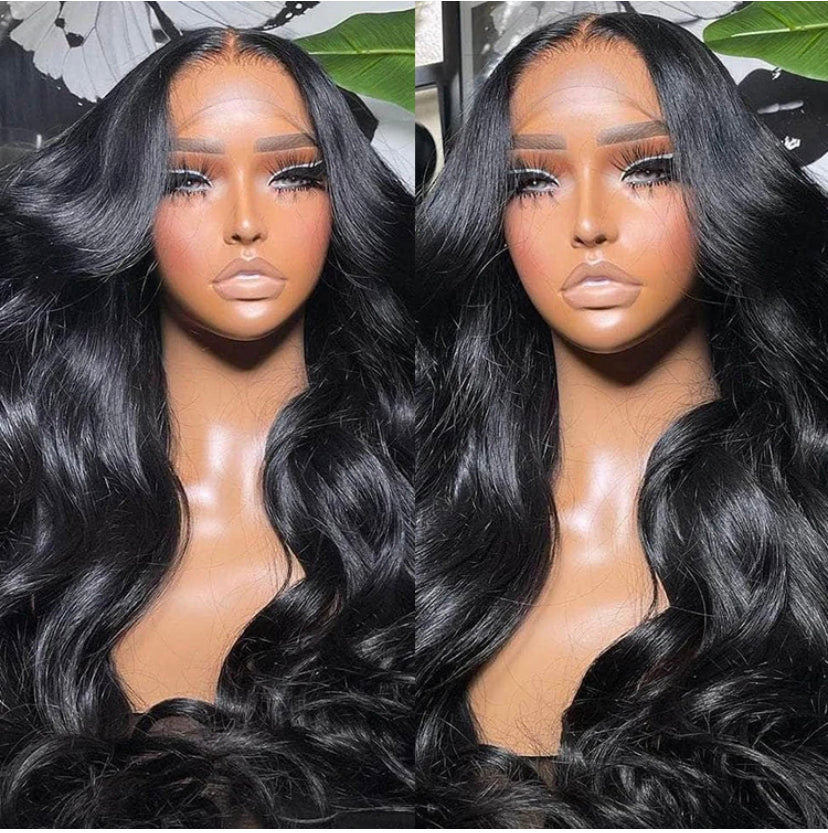 body wave lace front wig