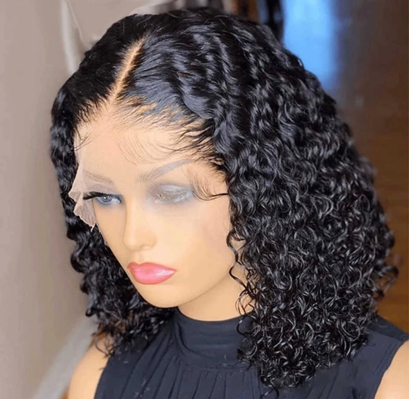 curly bob wig